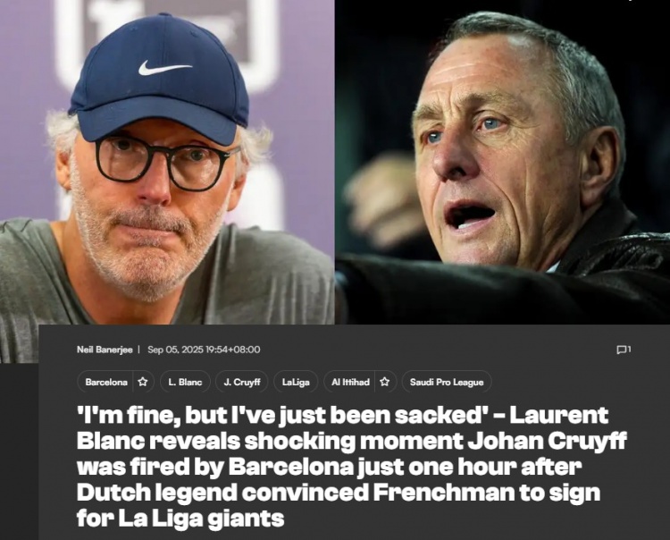 pg模拟器在线-布兰科：白天我和克鲁伊夫聊新赛季，晚上却在电视看他被巴萨解雇